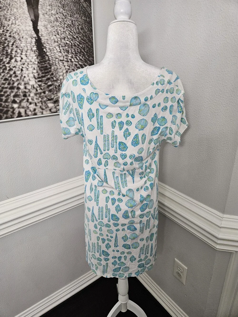 Lilly pulizer dress size large shells - Picture 7 of 8
